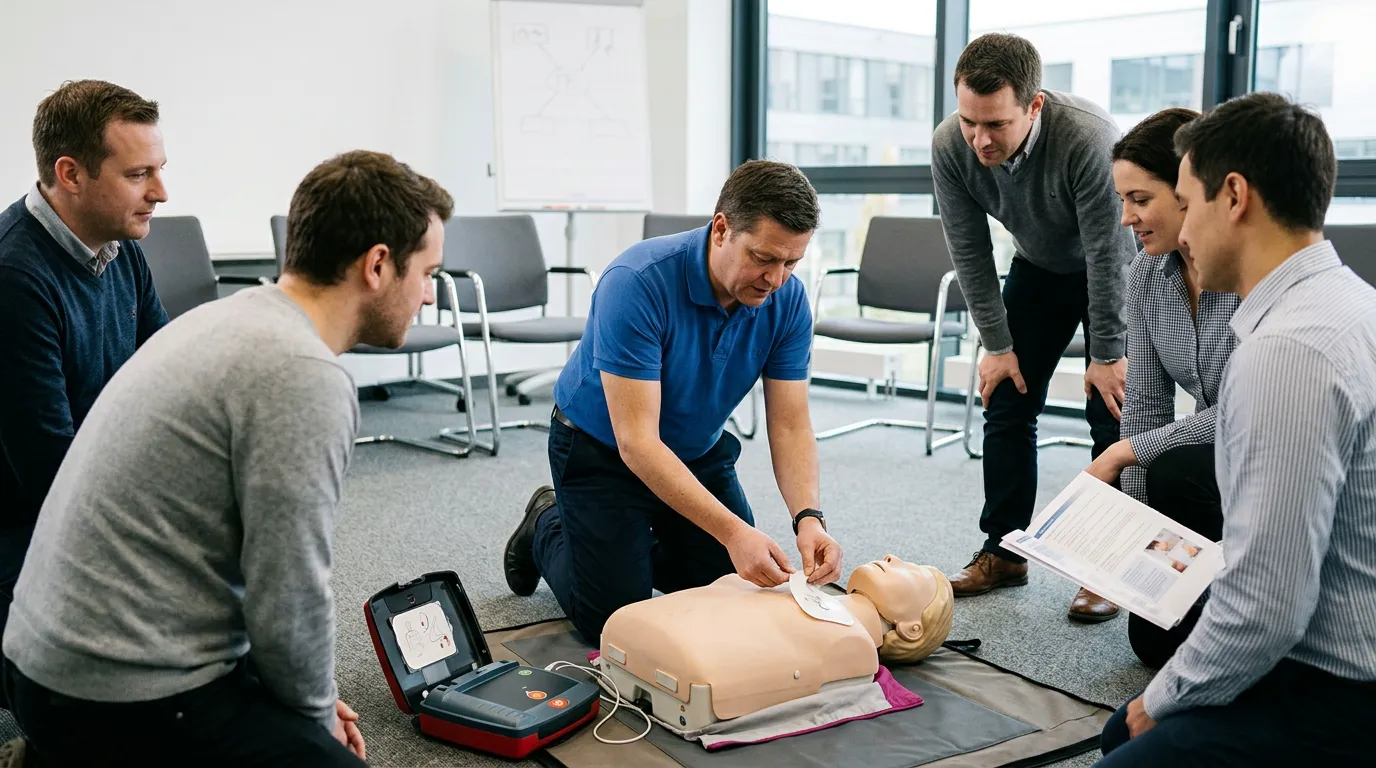 Formation MAC SST lors d’un exercice pratique à Beynost – étape 3 Formation MAC SST lors d’un exercice pratique à Beynost – étape 3