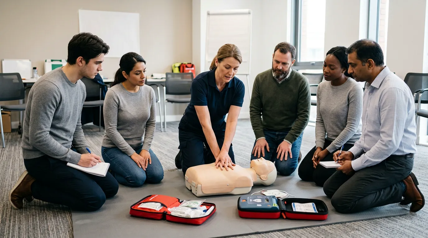 Formation MAC SST lors d’un exercice pratique à Beynost – étape 4 Formation MAC SST lors d’un exercice pratique à Beynost – étape 4